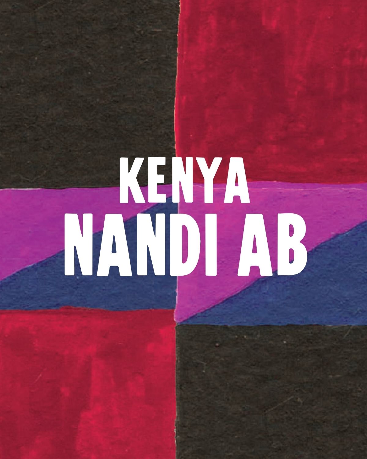 Kenya Nandi AB- Espresso