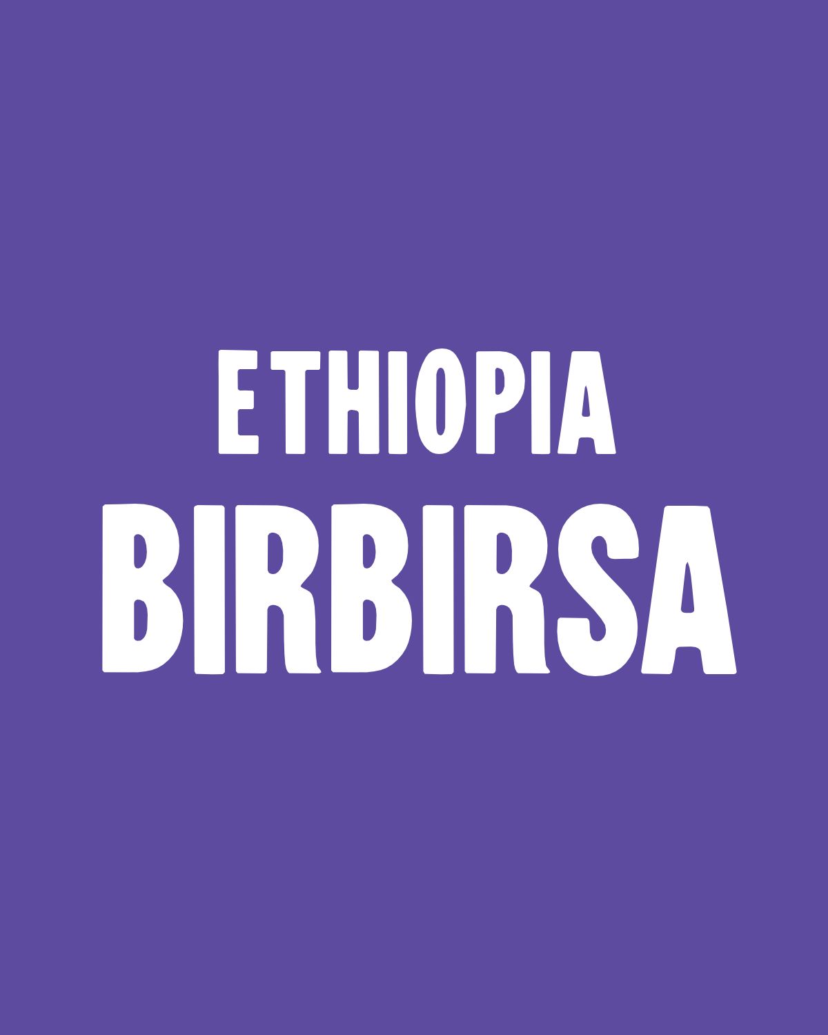 Ethiopia- Birbirsa Filter